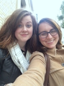 Allison and Babs selfie